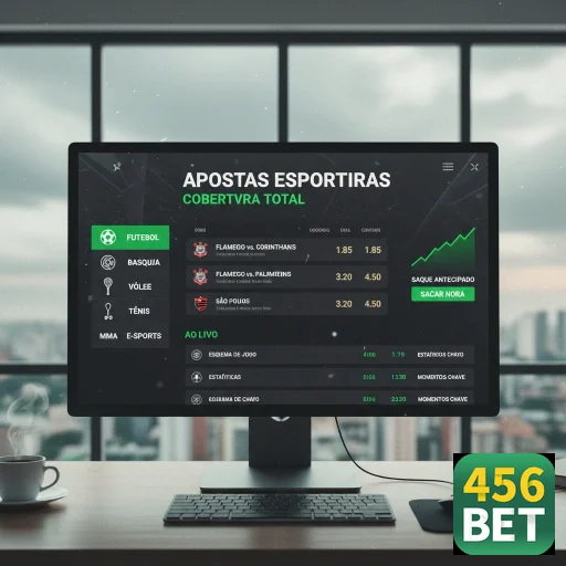 Tela de apostas esportivas na 456bet com odds em tempo real.