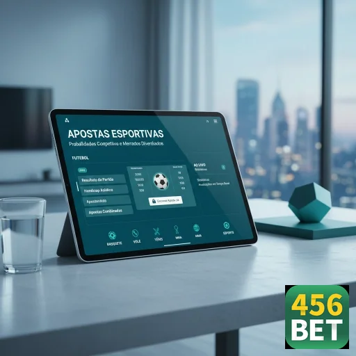 Tela da 456bet com odds para apostas esportivas competitivas.