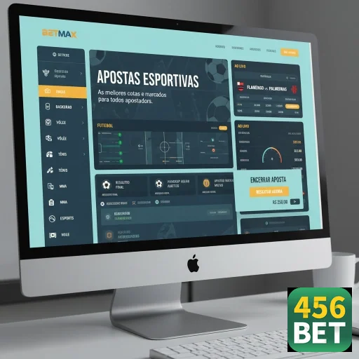 Interface da plataforma 456bet destacando opções VIP para apostas.