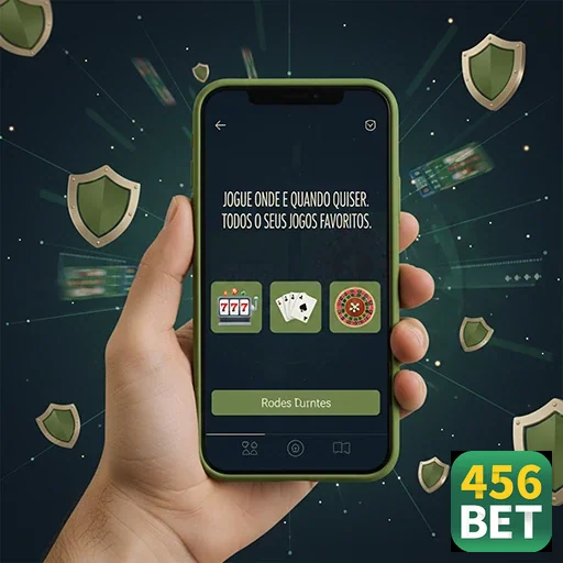 Tela do aplicativo 456bet destacando jogos VIP acessíveis.