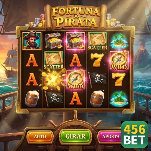 Imagem do jogo Fortuna do Pirata no site 456bet.