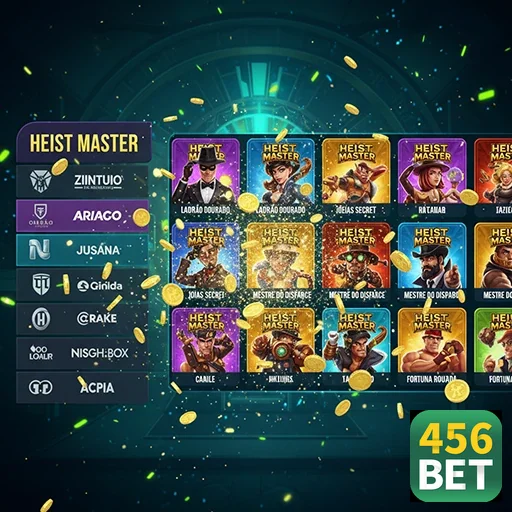 Slots do jogo Heist Master do cassino 456bet.