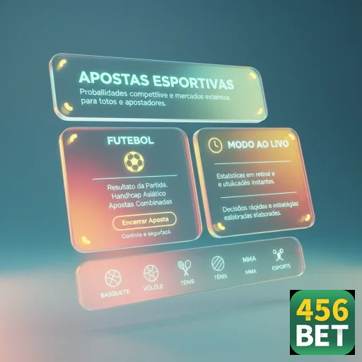 Visão dos serviços VIP da 456bet com apostas esportivas.