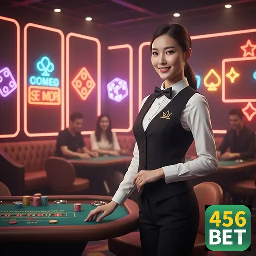 Interface de acesso rápido da 456bet com serviços VIP.