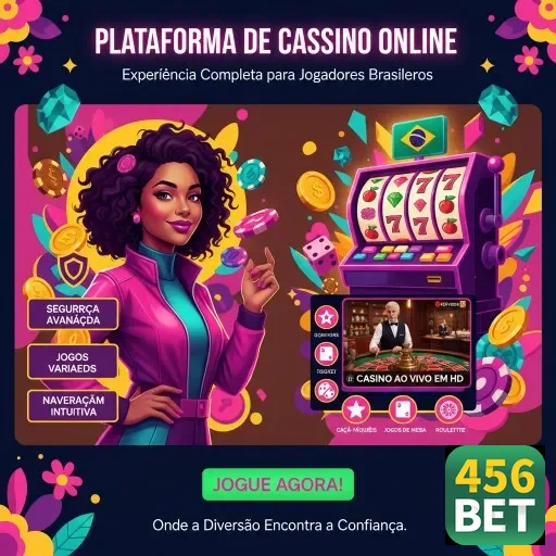 Jogadora explorando os serviços VIP no cassino online 456bet.